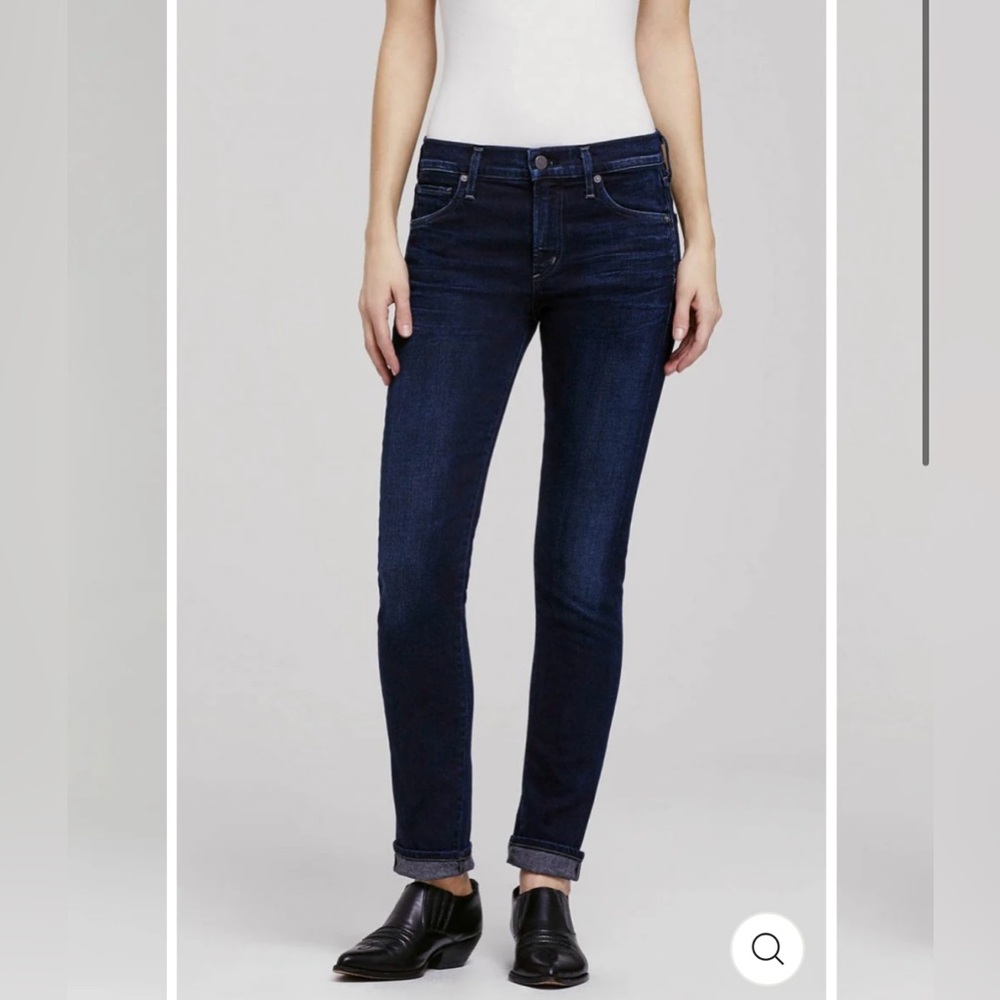 COH Citizens of Humanity BRAND NEW Agnes Mid Rise Slim Straight Denim 26